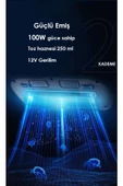 AFM tech Şarjlı UV-C Işınlı 100W akar temizleme el süpürgesi - 4
