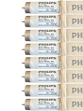 Philips 18W Snow White 12000K (Beyaz Işık) G13 Duylu Floresan (8 Adet) - 1
