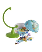 Gürbüz Dino World Küre 15 cm ve 54 Parça Puzzle - 3