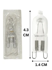 Osram Halopin Pro 50W (60W) 2800K (Sarı Işık) G9 Duylu Halojen Ampul - 4
