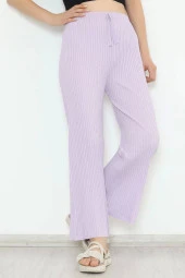 Fitilli Pantolon Lila - 1