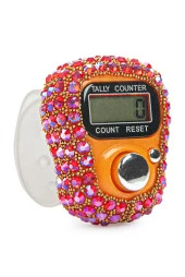 İnci Detaylı Taşlı Zikirmatik Turuncu thumbnail 1