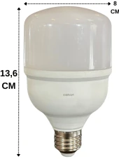 Osram 18W (96W) 3000K (Sarı Işık) E27 Duylu Led Torch Ampul (8 Adet) - 4