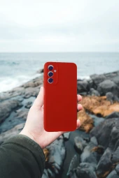 Samsung Galaxy A05S Uyumlu Fuchsia Silikon  Arka Kapak thumbnail 3