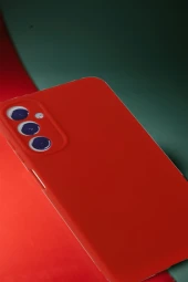 Samsung Galaxy A05S Uyumlu Fuchsia Silikon  Arka Kapak thumbnail 4