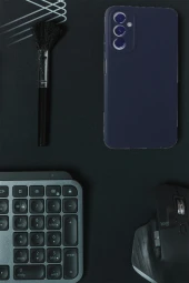 Samsung Galaxy A05S Uyumlu Fuchsia Silikon  Arka Kapak thumbnail 8