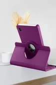 Galaxy Tab A9 Plus 11 inç  Uyumlu Fuchsia  Dönebilen Standlı Kılıf thumbnail 9