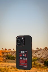 iPhone 15 Pro Max Uyumlu Fuchsia NFC Smart Turkey Akıllı Arka Kapak thumbnail 7