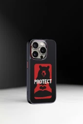 iPhone 15 Pro Max Uyumlu Fuchsia NFC Smart Case Akıllı Arka Kapak thumbnail 3