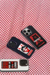 iPhone 15 Pro Max Uyumlu Fuchsia NFC Smart Case Akıllı Arka Kapak thumbnail 5