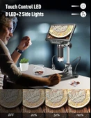 Dcorn 10 Inc HDMI LCD Dijital Mikroskop 1500X - 16MP Kamera Sensörlü - 4