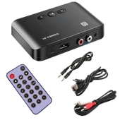 Bluetooth 5.0 ses alıcısı NFC IR Stereo kablosuz müzik adaptörü thumbnail 5