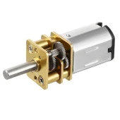 12V 200 Rpm Redüktörlü Mikro DC Motor N20 thumbnail 1