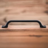 Zümre Kulp Mobilya Mutfak Dolabı Çekmece Dolap Kulpları Kapak Kulpu Kulbu Siyah 128 Mm-12.8 Cm Metal - 3