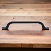 Zümre Kulp Mobilya Mutfak Dolabı Çekmece Dolap Kulpları Kapak Kulpu Kulbu Siyah 128 Mm-12.8 Cm Metal - 4