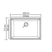 Real Stone K012 Gordion 60 Antrasit Granit Mutfak Eviyesi thumbnail 2