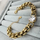 Zirkon Taşlı Bileklik - 4