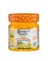 Antalya Reçelcisi Zencefilli Limon Kabuğu Reçeli 290g Rafine Şeker İlavesiz - 1