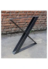 Lama Demirden Çapraz Metal Masa Ayağı thumbnail 2