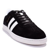 Hammer Jack 10224155C Siyah Beyaz Süet Günlük Erkek Deri Ayakkabı - 1