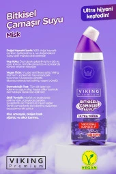 Viking Premium Ultra Çamaşır Suyu Misk 750 Ml 3 Adet thumbnail 3