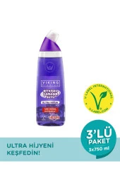 Viking Premium Ultra Çamaşır Suyu Misk 750 Ml 3 Adet thumbnail 2
