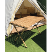 Nurgaz Campout Katlanır Ahşap Kamp Masası NG C106 - 1