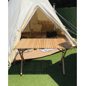 Nurgaz Campout Katlanır Ahşap Kamp Masası NG C106 - 3