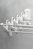 Primanova Raylı  Katlanır Balkon Çamaşır Askısı 80 cm LG-02 - 2