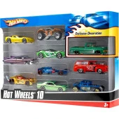 Hot Wheels 10'Lu Araba Seti (Karışık Model) - 1