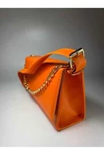 Bagorama CINDY Kadın Suni Deri Portföy Zincirli Çapraz Askılı Omuz Çantası - 6