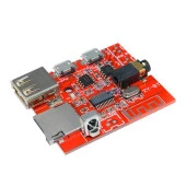 MP3 Kumandalı Bluetooth Amfi Devresi SD Kart + USB Destekli(3W) thumbnail 3