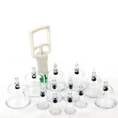 100 Adet 6 Numara Hacamat Kupası - Pompa Hediyeli - 1