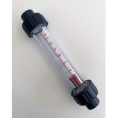 PVC Anlık Su Akış Ölçer Flowmetre Rotametre thumbnail 6