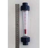 PVC Anlık Su Akış Ölçer Flowmetre Rotametre thumbnail 7