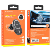 Mıknatıslı Havalandırma Borofone BH71 Magnetic Klima Cep Teplefonu Araç Tutacağı - 5