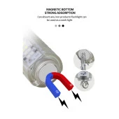 Profesyonel TG LED Güçlü 8 Modlu Type-C 1000 Lümen Polis Çakarlı Şarjlı El Feneri thumbnail 2