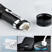 P50 Led Şarjli Mıknatıslı Usb El Feneri Wt-622 thumbnail 4