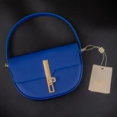 Levidor Saks Mavi Günlük Kadın El Çantası thumbnail 4