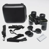 7X30 Profesyonel Su Geçirmez El Dürbünü 1000M/137M Yeşil thumbnail 1