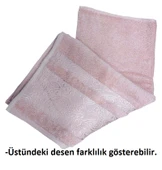 Özdilek 2 Adet Pamuklu El-Yüz Havlusu (50x80)-Dory Pudra - 4