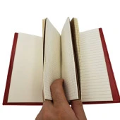 Kahverengi Pusula Temalı Deri Defter - 2