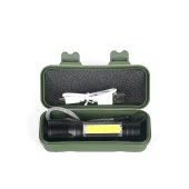 Mini Çok Güçlü Şarjli El Feneri Xpe-Cob Led Wt-030 thumbnail 2