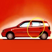 VW Polo HB 1994-2000 Sol Arka Kapı Fitili Contası 6N4867367D - 2