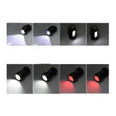 F.B.I F-262 Yeni Güçlü Çift Taraflı Taşınabilir Spot Ve Işıldak USB Powerbank Şarjlı Fener thumbnail 2