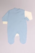 1-6 Aylık Bebek Tulum Beyazmavi - 02255.1803. - 4