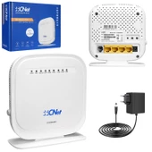 CNET CVR-984RV Kablosuz Modem Router 4 Port 300 Mbps Adsl2 + Vdsl2 - 1