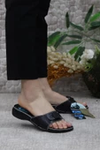 Ceyo 6500-1 Siyah Rahat Ortapedik Kadın Terlik thumbnail 1
