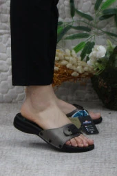 Ceyo 6500-1 Platin Rahat Ortapedik Kadın Terlik thumbnail 1