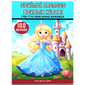 Prenses Boyama Kitabı (100 Süper Boyama) - 1